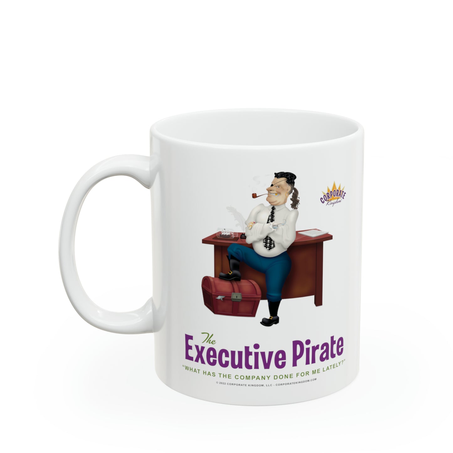 Executive Pirate Coffee Mug by Corporate Kingdom®