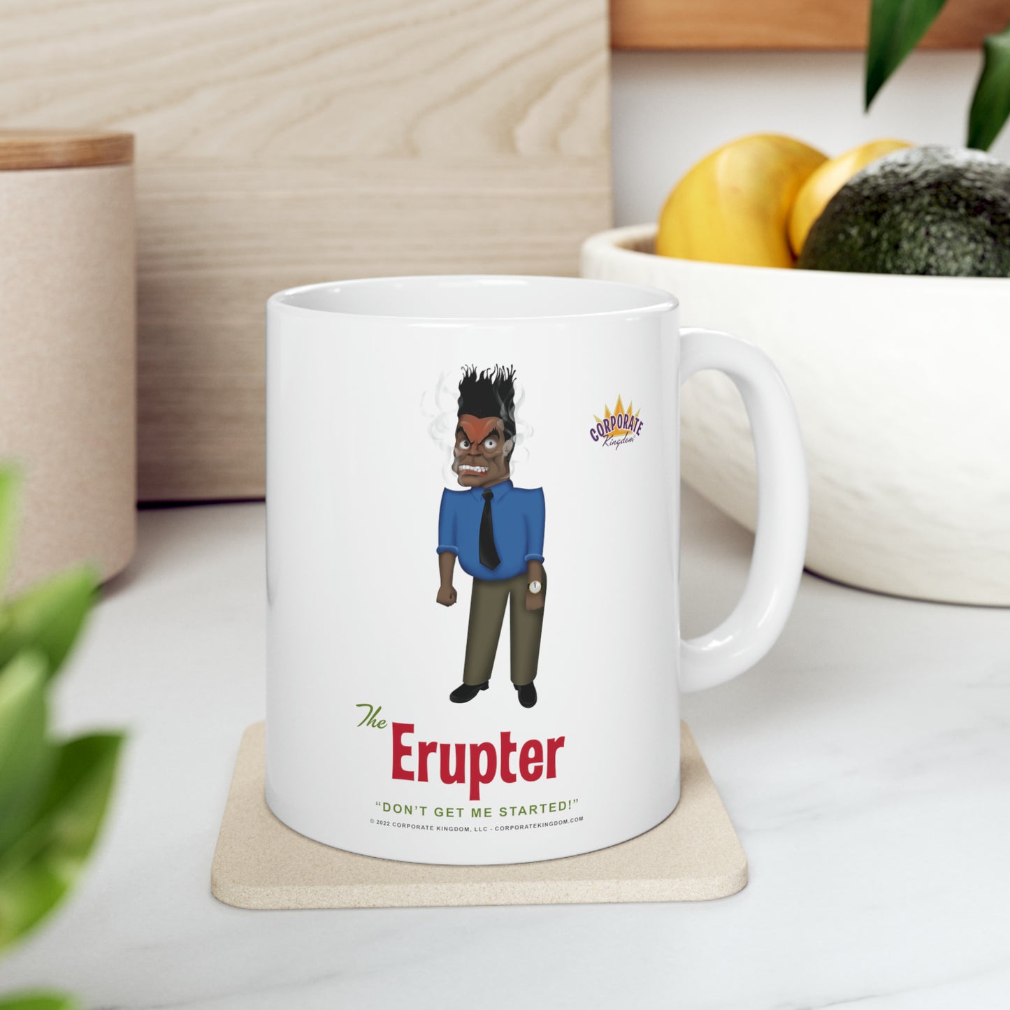 Erupter Coffee Mug by Corporate Kingdom®