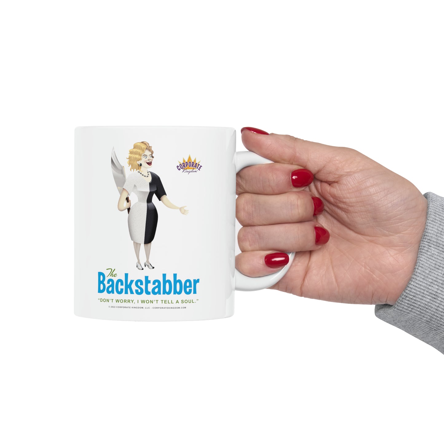 Backstabber Coffee Mug by Corporate Kingdom®