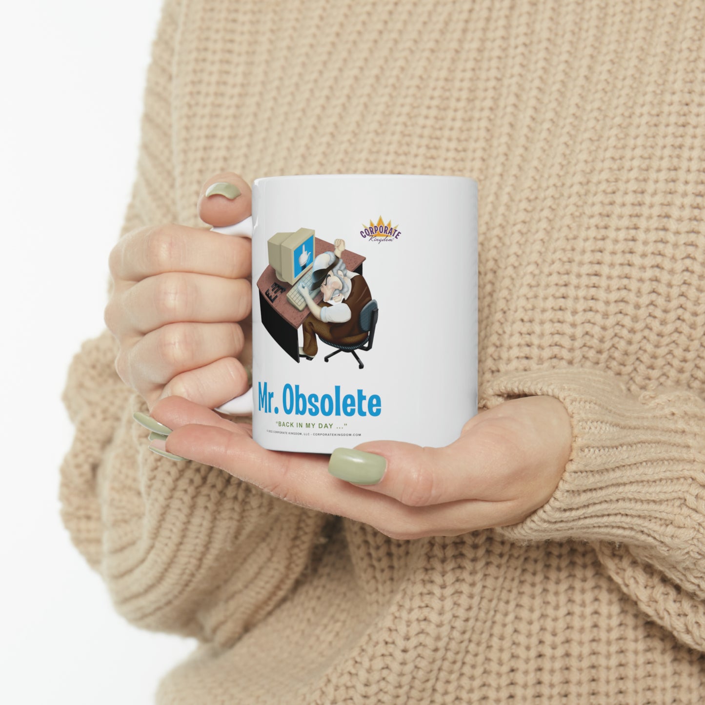 Mr. Obsolete Coffee Mug by Corporate Kingdom®