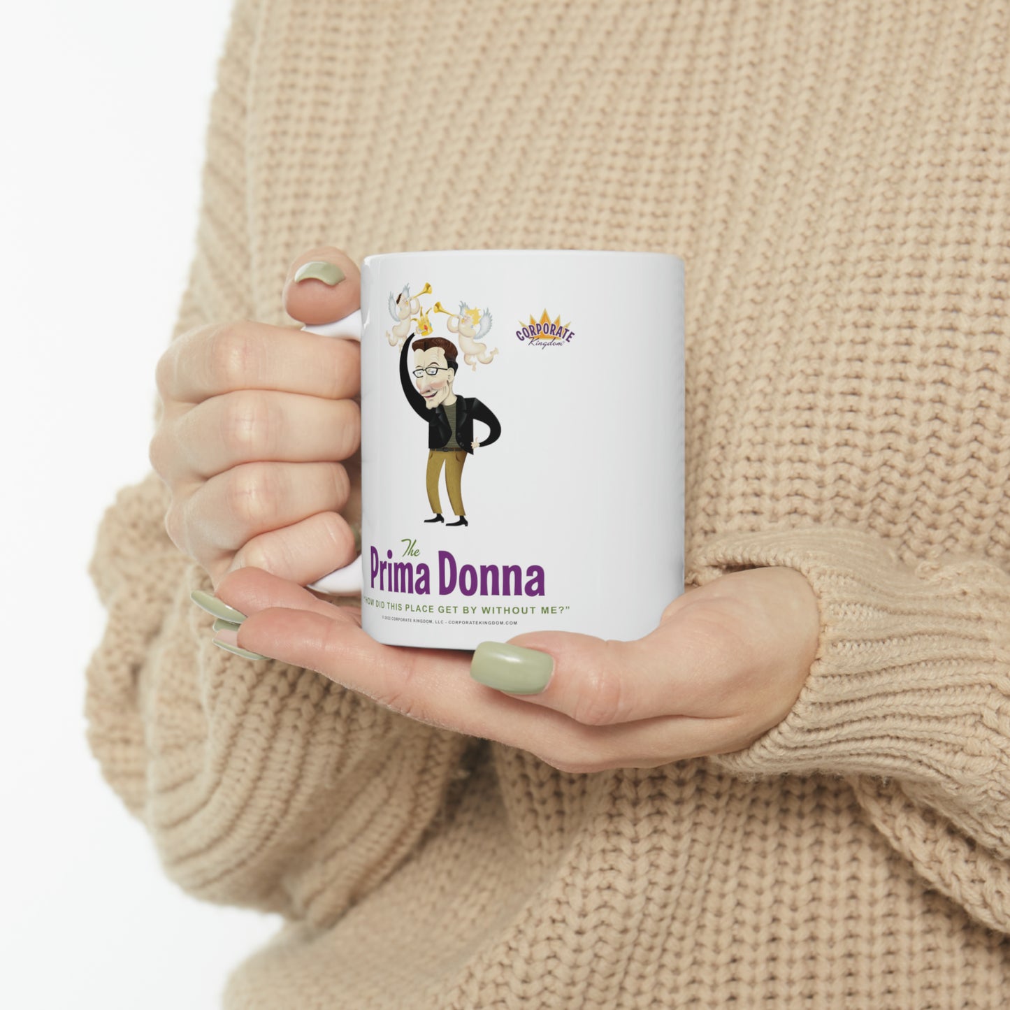 Prima Donna Coffee Mug by Corporate Kingdom®