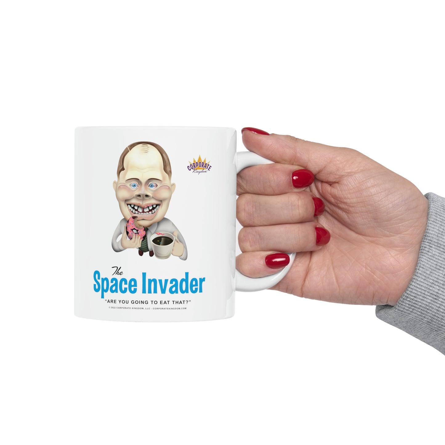 Space Invader Coffee Mug by Corporate Kingdom®