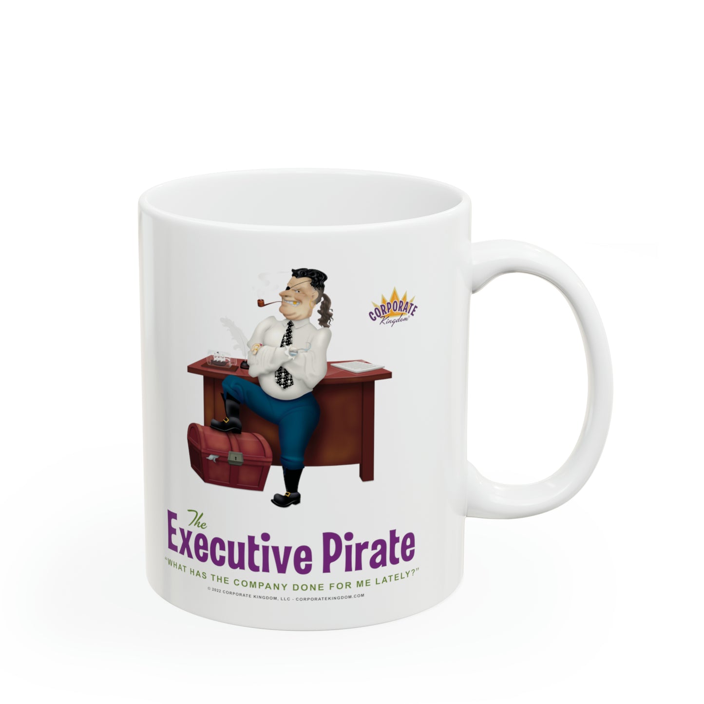 Executive Pirate Coffee Mug by Corporate Kingdom®