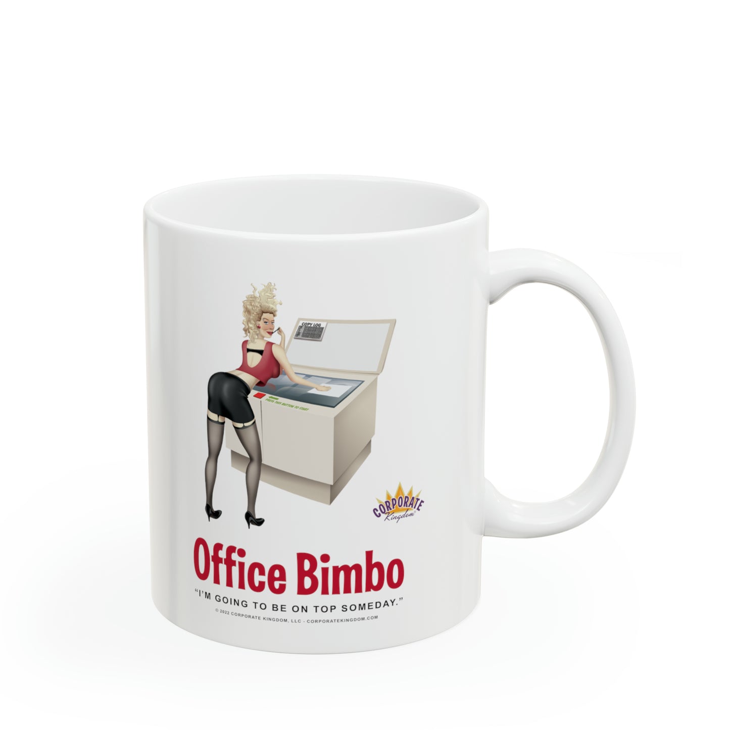 Office Bimbo Coffee Mug by Corporate Kingdom®