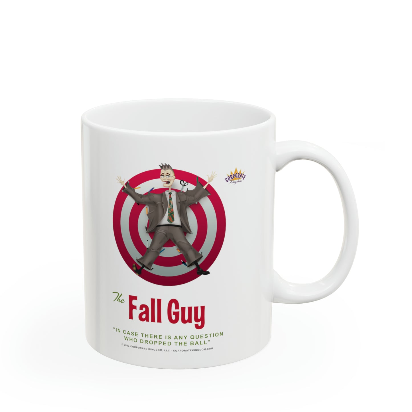 Fall Guy Coffee Mug by Corporate Kingdom®