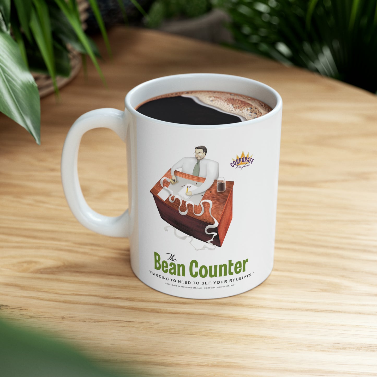 Bean Counter Coffee Mug by Corporate Kingdom®