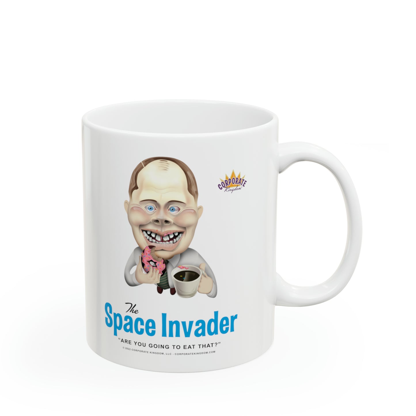 Space Invader Coffee Mug by Corporate Kingdom®