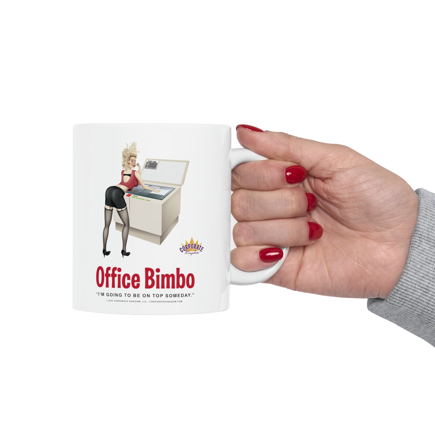 Office Bimbo Coffee Mug by Corporate Kingdom®