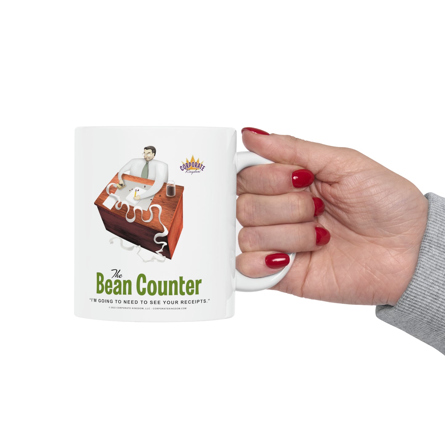 Bean Counter Coffee Mug by Corporate Kingdom®